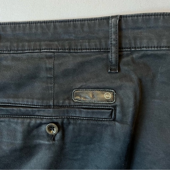 AG Adriano Goldschmied Cipher 7" Slim shorts Chino Faded black 40 Flat front Men - Picture 8 of 8